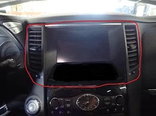 14 15 16 17 INFINITI QX70: Center Dash Trim Bezel w/ Vents