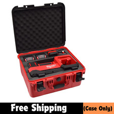 Air Compressor Hard Storage Case for Milwaukee M18 Inflator 2848-20 - Waterproof
