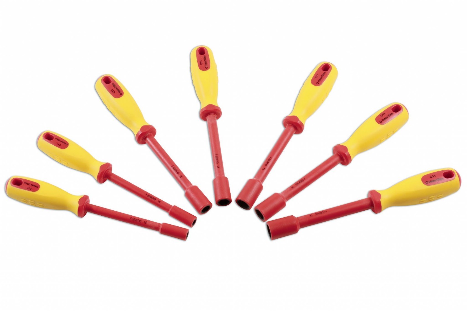 Laser 7482 7 Piece Metric VDE Nut Driver Set