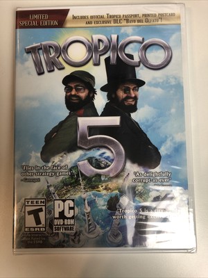 Tropico 5: Limited Special Edition (PC, 2014) New Sealed