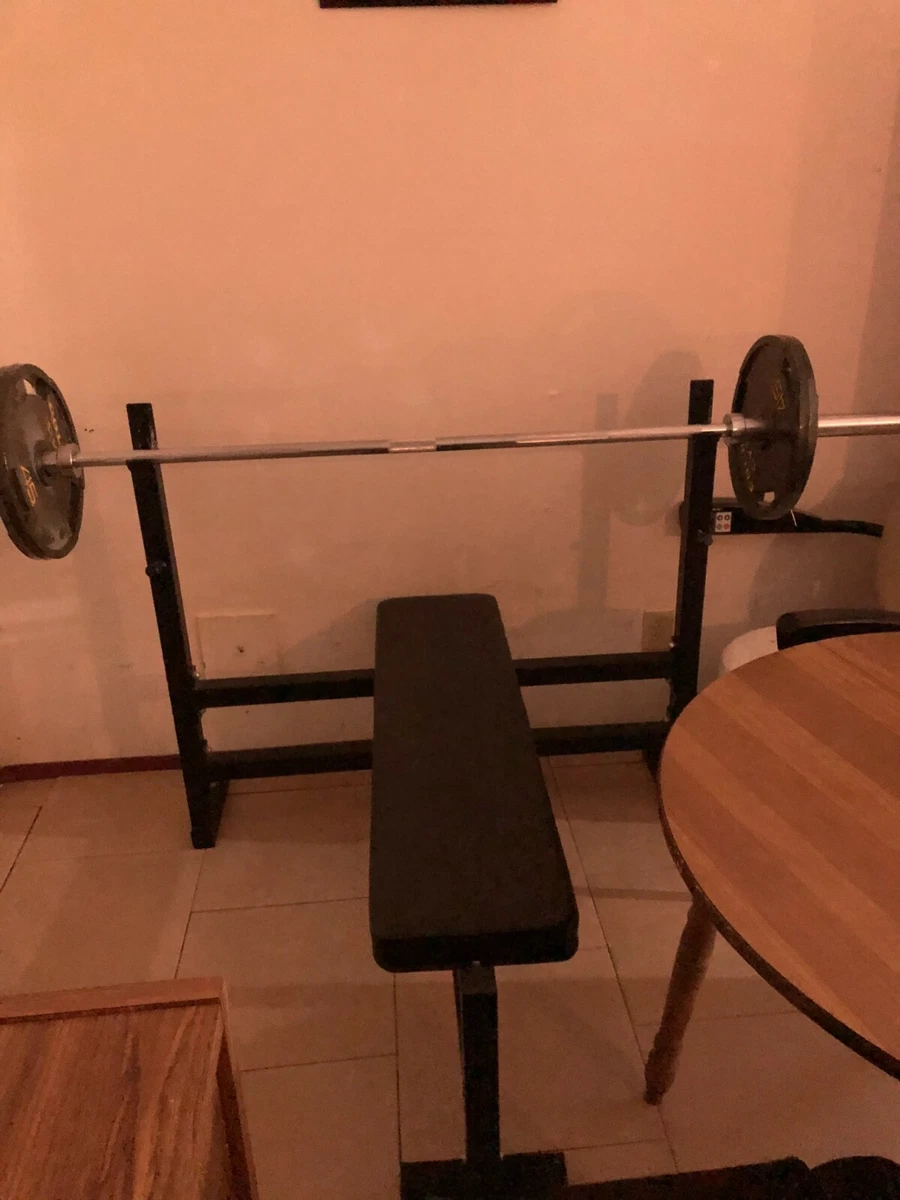 Olympic bar 2024 and bench set