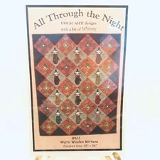 #2114 All Through the Night Warm Woolen Mittens quilt pattern