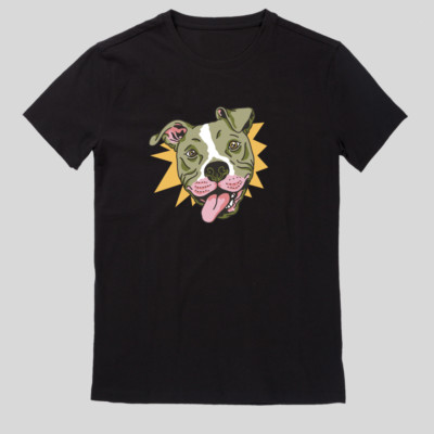 Funny Pitbull Dog T Shirt