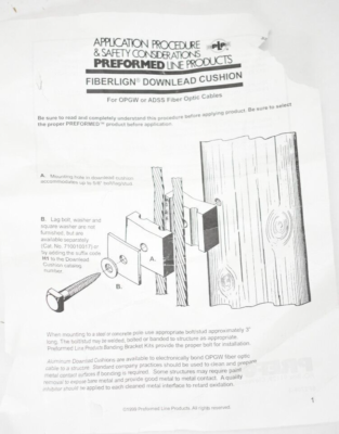 FIBERLIGN® Downlead Cushion, Urethane, 0.469 To 0.562 In - Foto 12