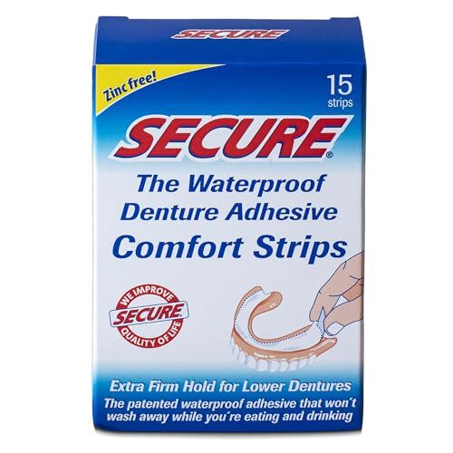 Sichere wasserdichte Prothese selbstklebende Komfortstreifen 15 Streifen - Bild 9 von 9