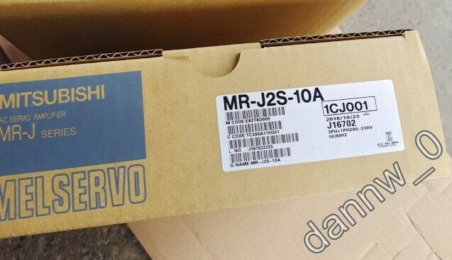 New In Box MITSUBISHI MR-J2S-10A AC Servo Drive Amplifier New In Box MITSUBISHI MR-J2S-10A AC Servo Drive Amplifier