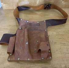 Westerner Action Leathercraft Electrician's Leather Tool Belt ~ Model K-923