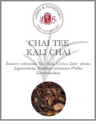 Kali Chai schwarzer Tee 2 kg 