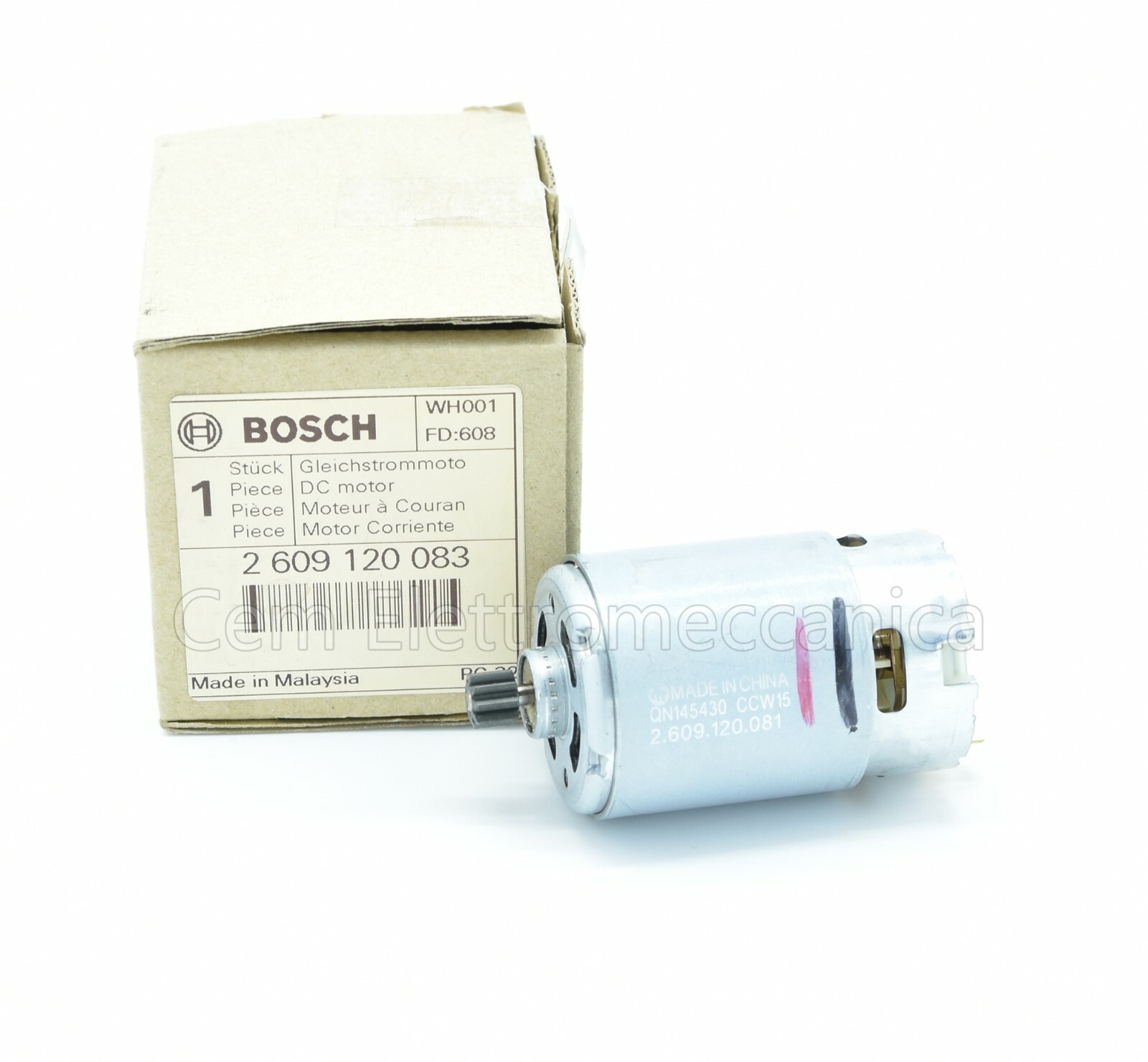 Motore Sostituzione Bosch 12V PSR 1200 | Codice 2609120081 Originale