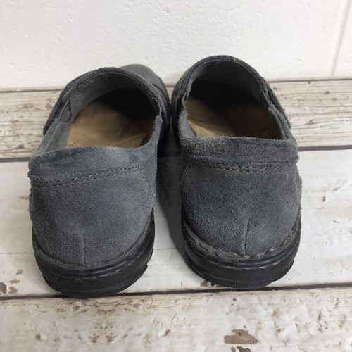Mocassini donna G H Bass & Co. Bradshaw slip on grigio pelle scamosciata tomaia taglia 8,5 - Foto 9 di 12