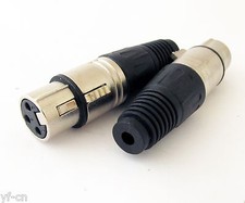 50pcs SL5213 XLR 3pin Female Jack Microphone Mic Speaker Cable Audio Connector