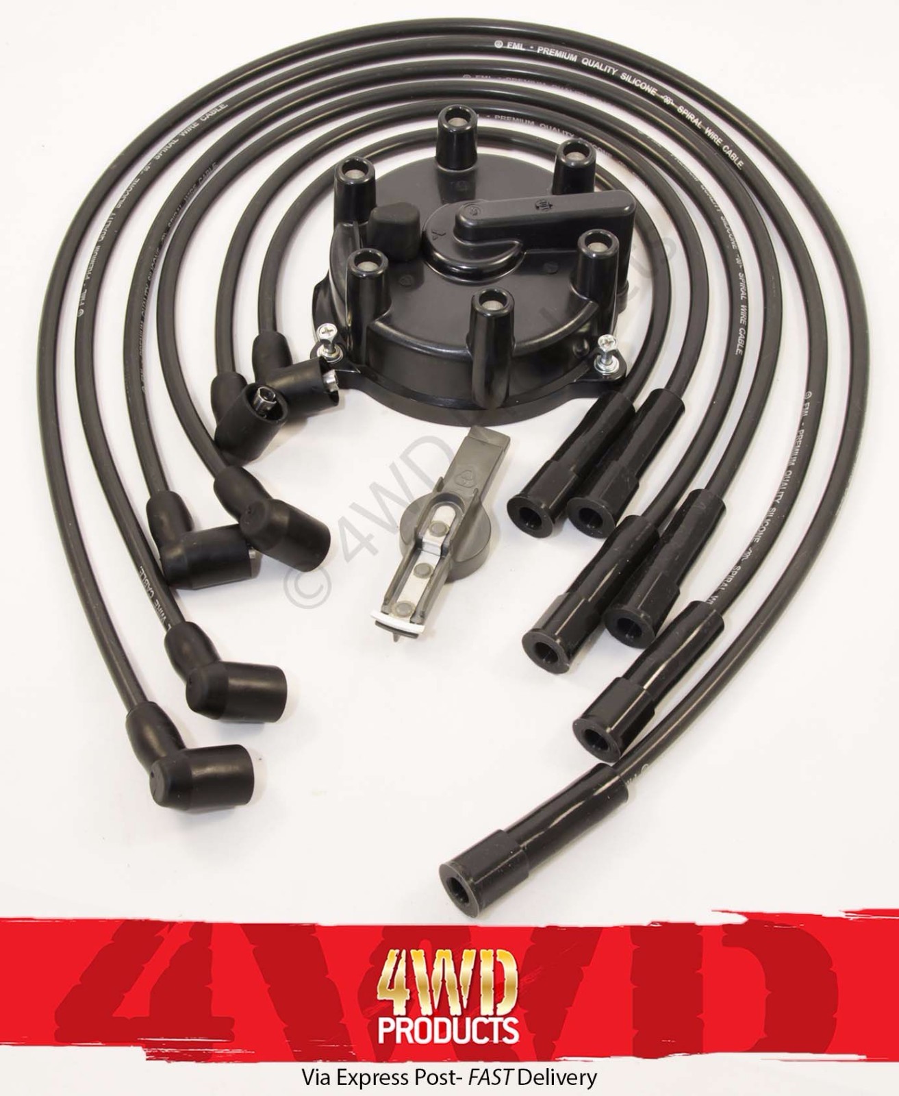 Ignition & Spark Plug/Lead kit for Nissan Patrol GU (Y61) 4.5P TB45E