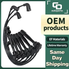 2750137A00 6 Spark Plug Wires for Hyundai Sonata Santa Fe Tiburon Kia Optima OEM