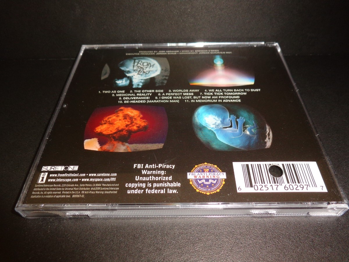 FROM FIRST TO LAST SELF TITLED-Rare Collectible PROMOTIONAL CD w