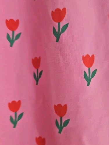 NWOT Hanna Andersson TULIP FLORAL FONDANT PINK Leggings 130 8 NEW! $30