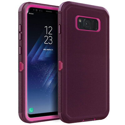 Case For Samsung Galaxy S8+/S8/S8 Plus Hard Heavy Duty Shockproof Phone Cover