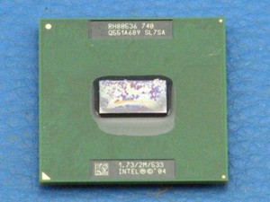 CPU Intel 1,73 Ghz 2M 533 RH80536 SL7SA Notebook 91005469132-14029