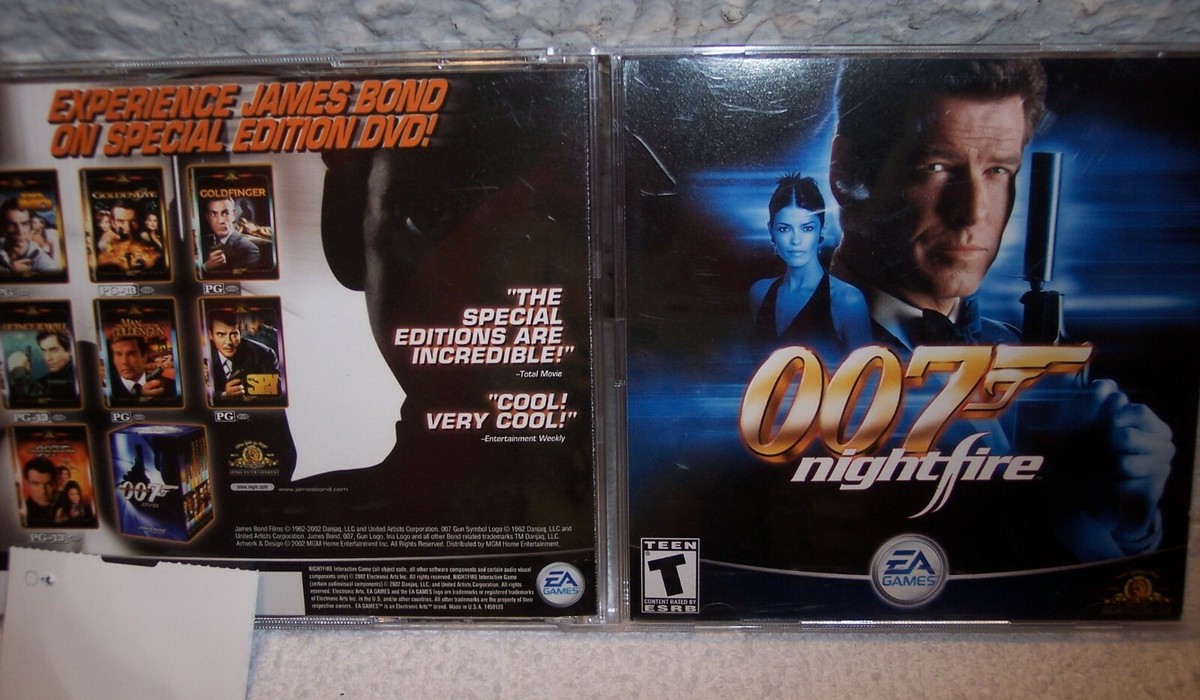 007: NightFire (PC, 2002) NEW not sealed. James Bond 14633145915| eBay