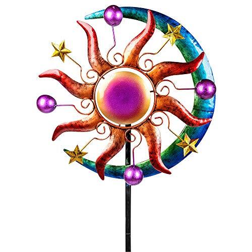 formano Girandola colorata sole luna e stelle per giardino in metallo (D6h)