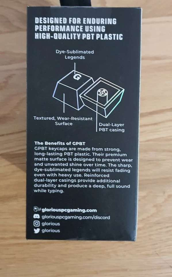 Glorious Premium GPBT Keycaps 115 PBT keycaps ISO GERMAN layout, Gray - Image 3 of 4