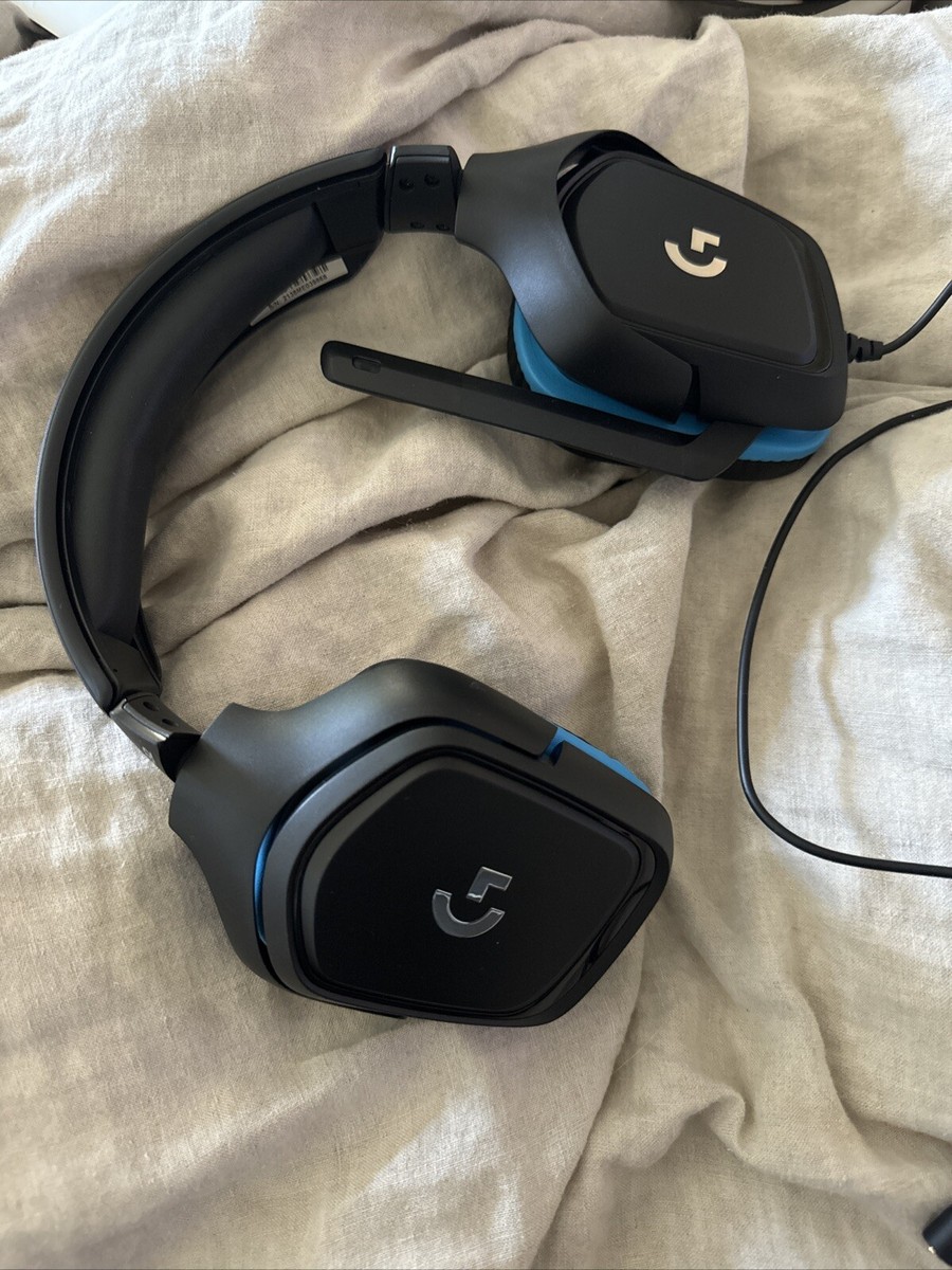 Logitech G432 Surround Sound Wired Gaming Headset Headphones w