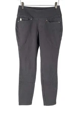 Belle by Kim Gravel Flexibelle Pull-On Knit Jegging Graphite