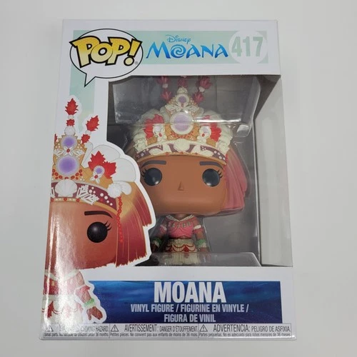 FUNKO Pop MOANA #417 Disney Vinyl Figure CEREMONY Outfit 2018 NIB