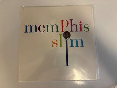 MEMPHIS SLIM LP ''OFF THE RECORD'' REISSUE 140G VINYL NEAR MINT UK VERSION