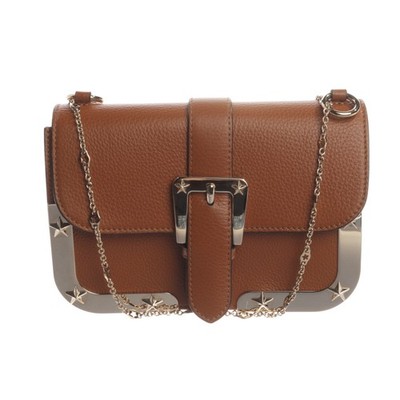 Red Valentino Abendtasche Braun Metallic Sehr gut