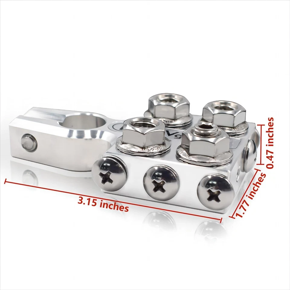 Multi-Size Battery Terminal Connectors, Positive & Negative - Image 4 of 4