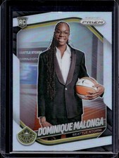 Dominique Malonga 2025 Panini Prizm WNBA #144 Rookie Silver A