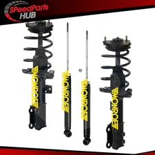 Front Monroe OE Strut & Rear Shock For 2015-2019 Hyundai Sonata 1.6L Turbo 2.4L