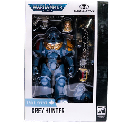 WarHammer 40,000 Space Wolves Grey Hunter 9'' Action Figure by McFarlane Toys