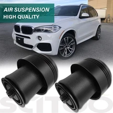 Rear Pair Air Suspension Spring Bags For BMW X5 F15 2014-2018 X6 F16 2015-2019