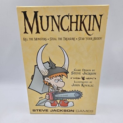 Steve Jackson Games SJG1408 Munchkin Card Game 1st Edition 2020- No Die