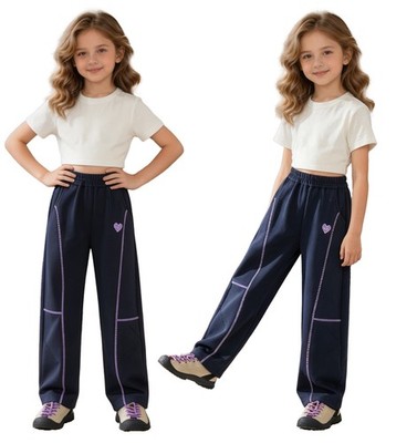 Girls Pants Festival Trousers Bold Birthday Contrasting Yoga Photo Prop Kids