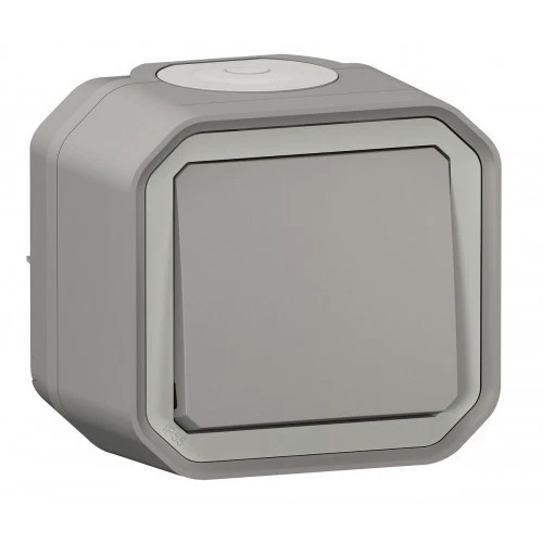 Legrand 069720L poussoir complet saillie gris Lot 4 Unités Neuf.