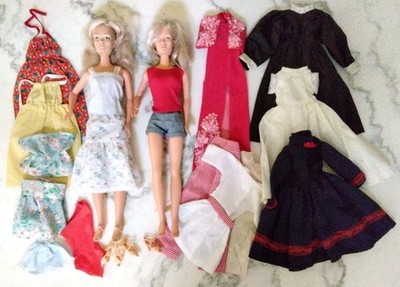 Vintage Candi Doll Lot Outfits Clothes Shoes 1978 18'' Mego Corp Hong Kong 