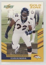 2007 Score Gold Zone 465/600 Elvis Dumervil #253 0u7