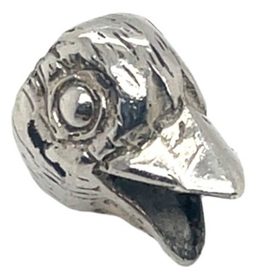 Trollbead Bird Sterling Silver Retired Bead