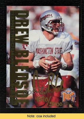 1993 Classic Draft Picks Bonus 4890/5000 Drew Bledsoe Auto 0e2x