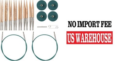 Sunstruck Short Interchangeable Needle Set - Needle Tip Length: 2.75'' (7cm)
