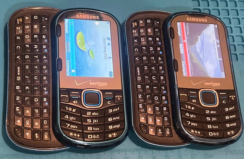 Samsung Intensity 2, SPH-U460, azul y negro, control deslizante, cada uno se vende por separado,👀Info Foto 2 de 4