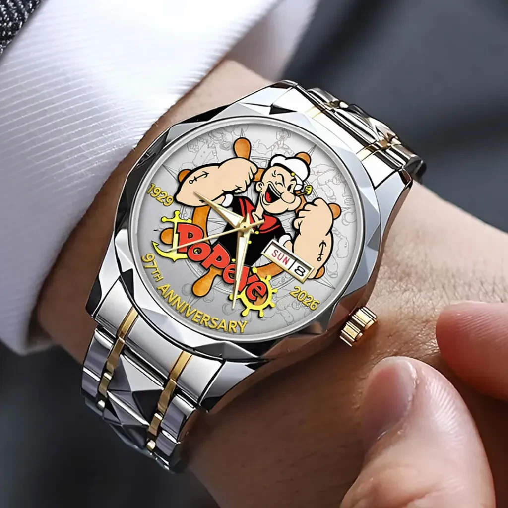 Popeye The Sailor Man 97th Anniversary Watch