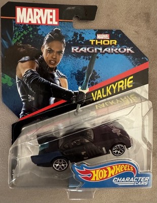 Hot Wheels Marvel Thor Ragnarok VALKYRIE Character car w/plastic protector 