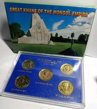 L398 Mongolei Mongolia Great Khan Zoos Goyol 2005 in original Box Prägefrisch