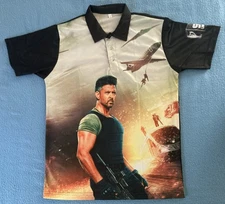 2025 Yash Raj Films Spy Universe War 2 Movie Polo Shirt Size Large