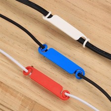 50 Pcs Multicolored Cable Labels Tags for Wire Identification and Marking Use