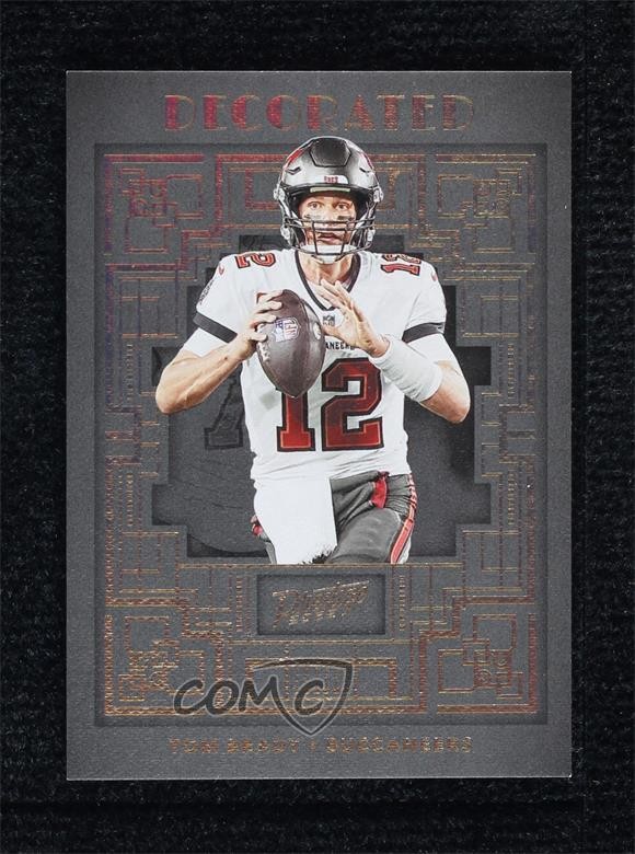 2022 Panini Prestige Decorated Tom Brady #DE-5 08dy