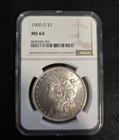 NGC Morgan Dollar 1900-O NGC MS 64